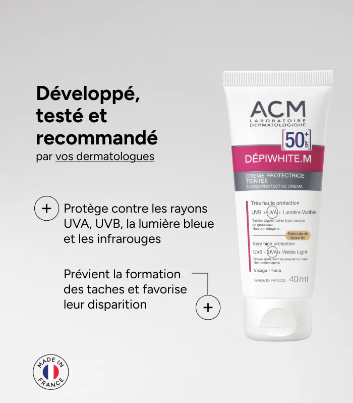 Depiwhite.M Crème Protectrice Teintée SPF50+ - Image 3