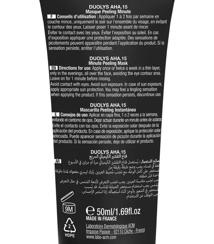 Duolys AHA 15 Masque Peeling Minute - Image 3