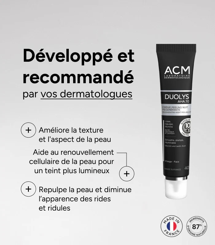 Duolys AHA 10 Crème Peeling Nuit Régénérante - Image 3